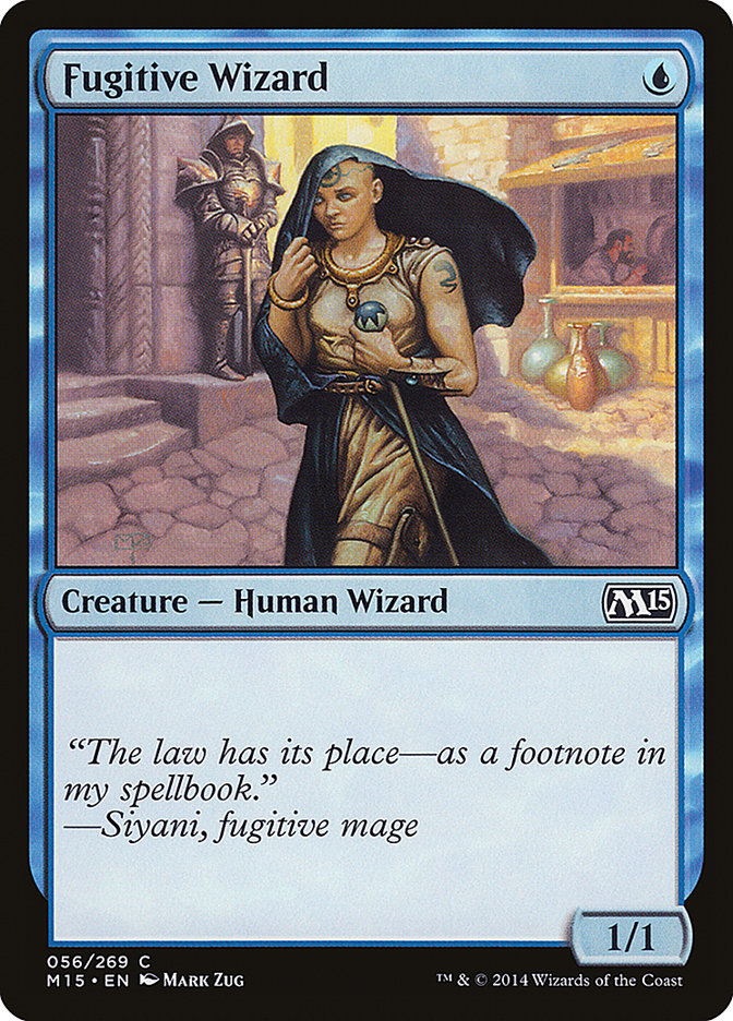 Fugitive Wizard [Magic 2015] | Boutique FDB TCG