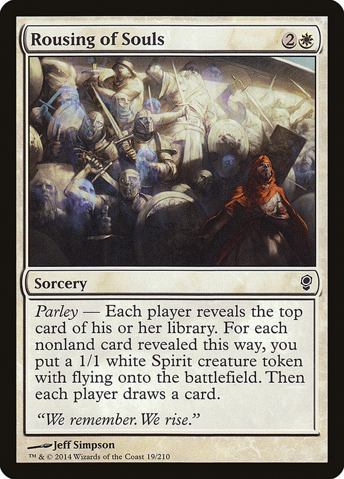 Rousing of Souls [Conspiracy] | Boutique FDB TCG