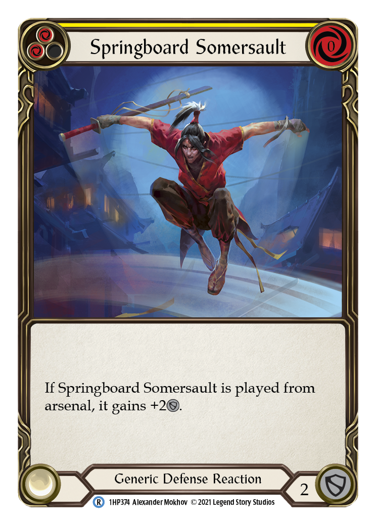 Springboard Somersault [1HP374] (History Pack 1) | Boutique FDB TCG