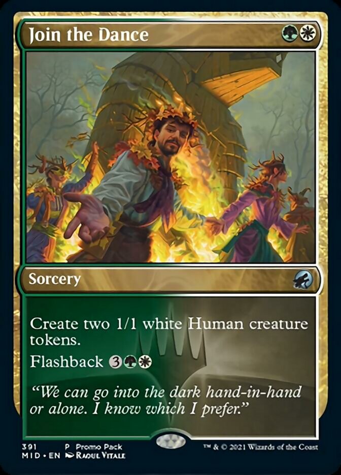 Join the Dance (Promo Pack) [Innistrad: Midnight Hunt Promos] | Boutique FDB TCG