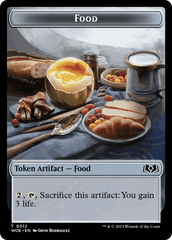 Mouse // Food (0012) Double-Sided Token [Wilds of Eldraine Tokens] | Boutique FDB TCG