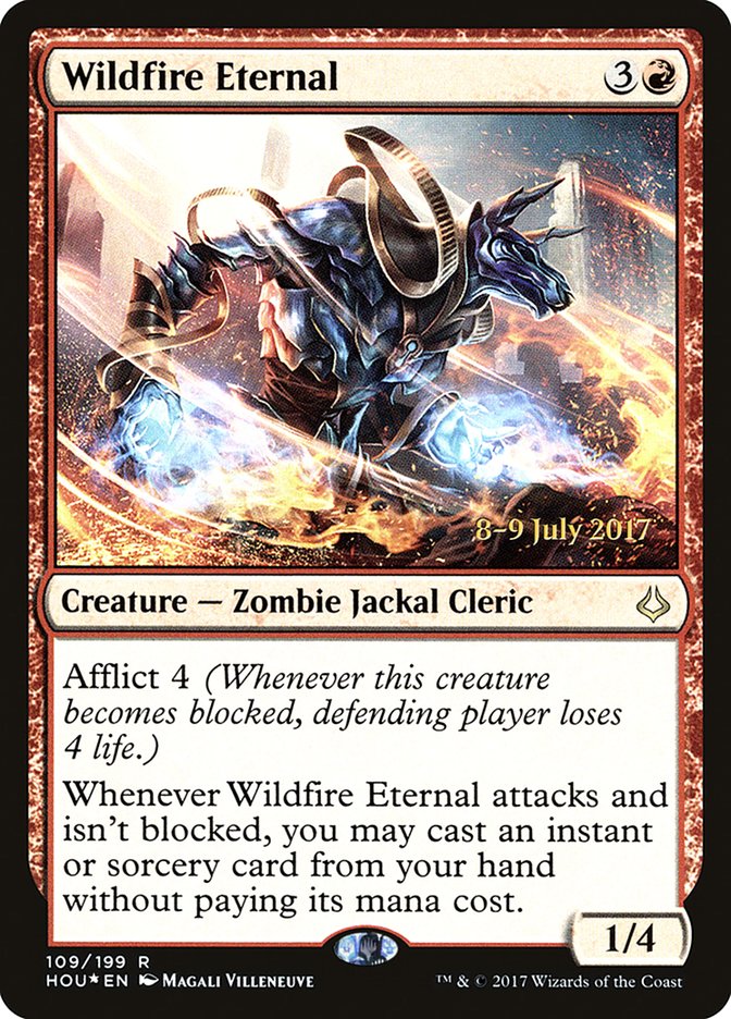 Wildfire Eternal [Hour of Devastation Prerelease Promos] | Boutique FDB TCG