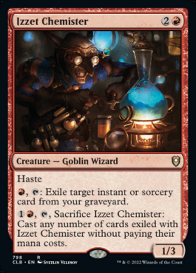 Izzet Chemister [Commander Legends: Battle for Baldur's Gate] | Boutique FDB TCG