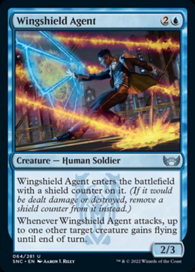Wingshield Agent [Streets of New Capenna] | Boutique FDB TCG
