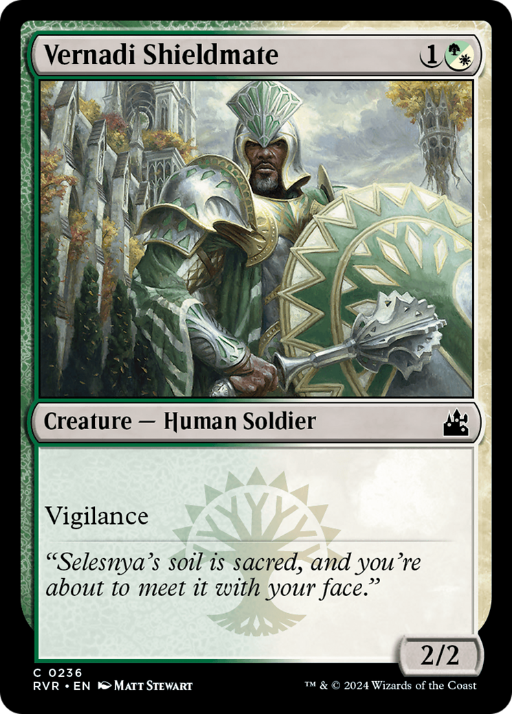 Vernadi Shieldmate [Ravnica Remastered] | Boutique FDB TCG