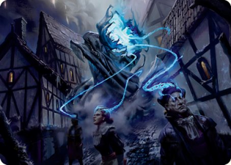 Dreamshackle Geist Art Card [Innistrad: Crimson Vow Art Series] | Boutique FDB TCG