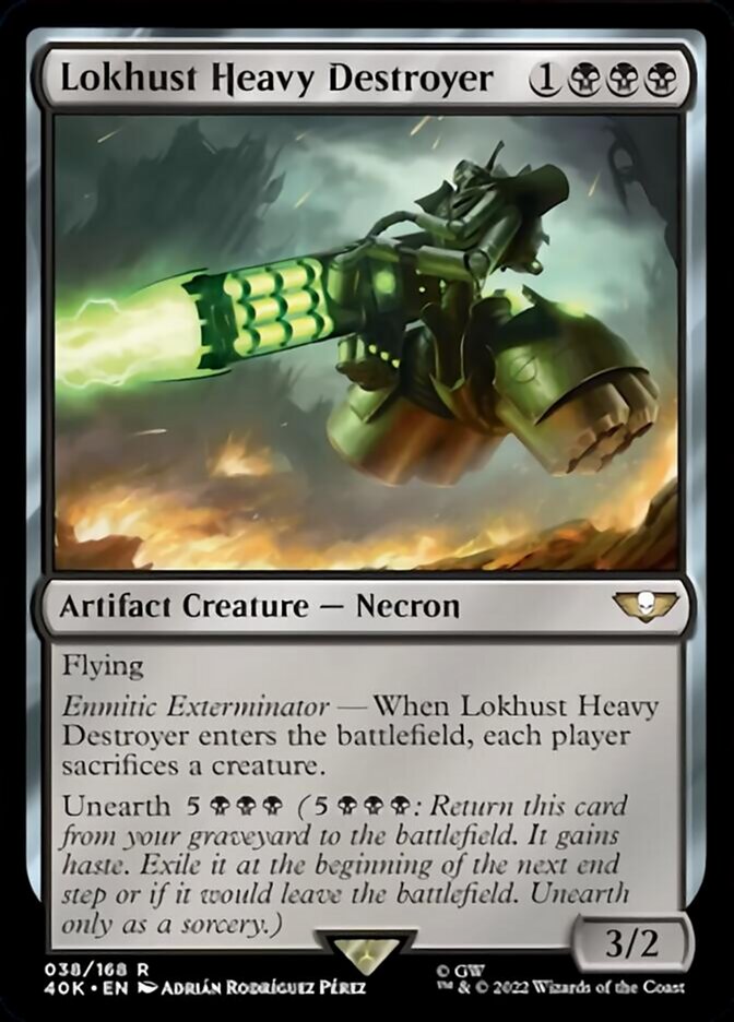 Lokhust Heavy Destroyer (Surge Foil) [Warhammer 40,000] | Boutique FDB TCG