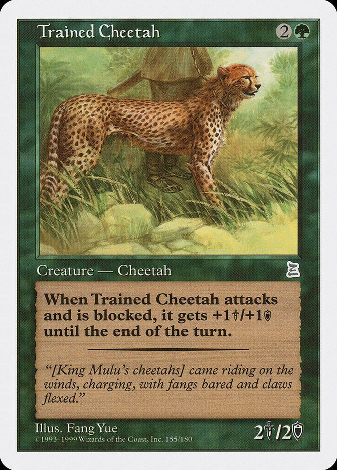 Trained Cheetah [Portal Three Kingdoms] | Boutique FDB TCG