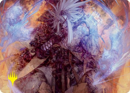 Satoru Umezawa 2 Art Card (Gold-Stamped Signature) [Kamigawa: Neon Dynasty Art Series] | Boutique FDB TCG