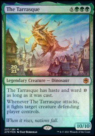 The Tarrasque [Dungeons & Dragons: Adventures in the Forgotten Realms Prerelease Promos] | Boutique FDB TCG