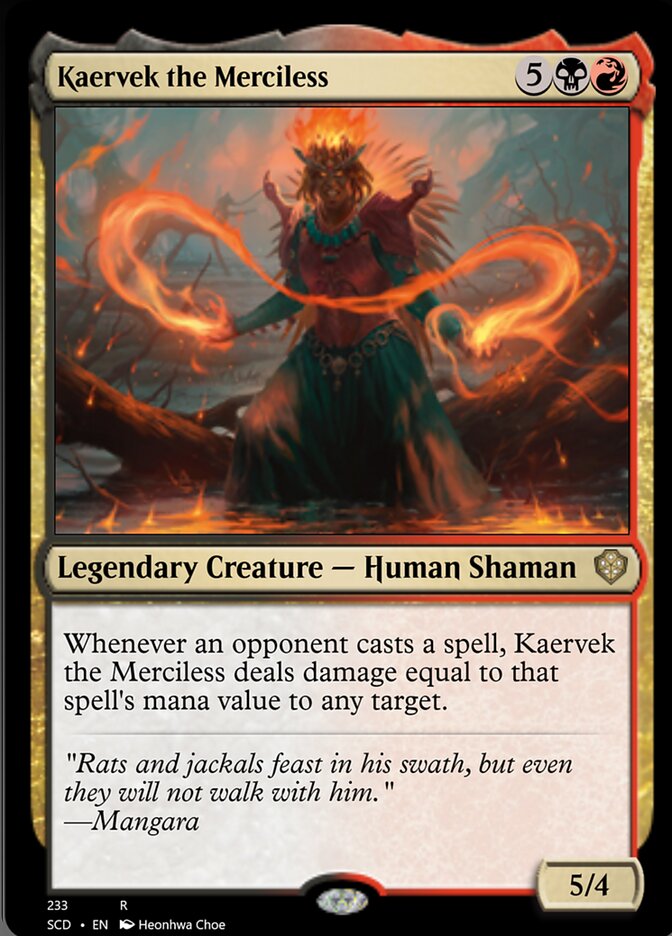 Kaervek the Merciless [Starter Commander Decks] | Boutique FDB TCG