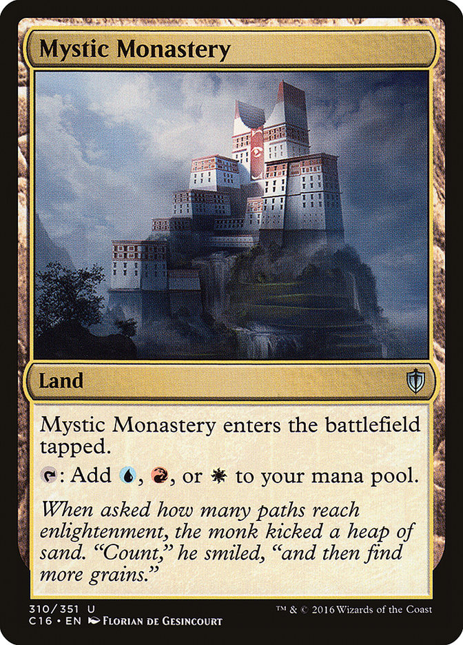 Mystic Monastery [Commander 2016] | Boutique FDB TCG