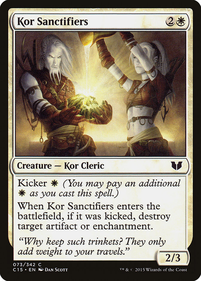 Kor Sanctifiers [Commander 2015] | Boutique FDB TCG