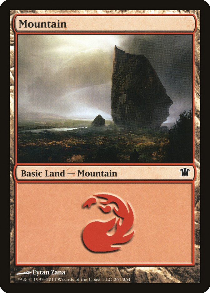 Mountain (261) [Innistrad] | Boutique FDB TCG