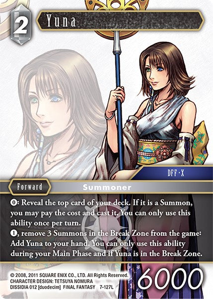 Yuna [Opus VII] | Boutique FDB TCG