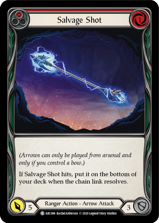 Salvage Shot (Red) [U-ARC066] (Arcane Rising Unlimited)  Unlimited Normal | Boutique FDB TCG