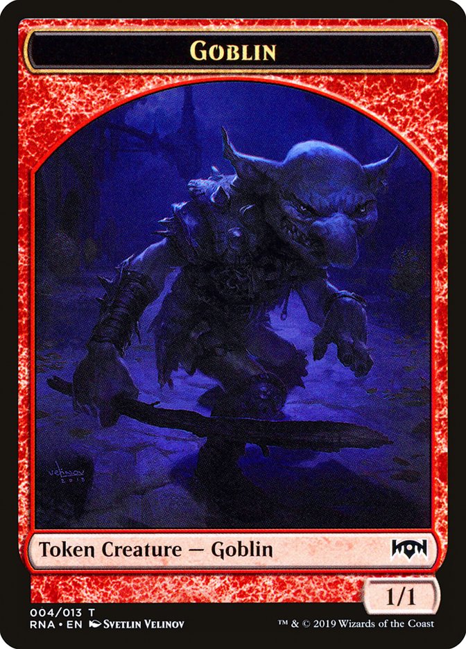 Goblin Token [Ravnica Allegiance Tokens] | Boutique FDB TCG