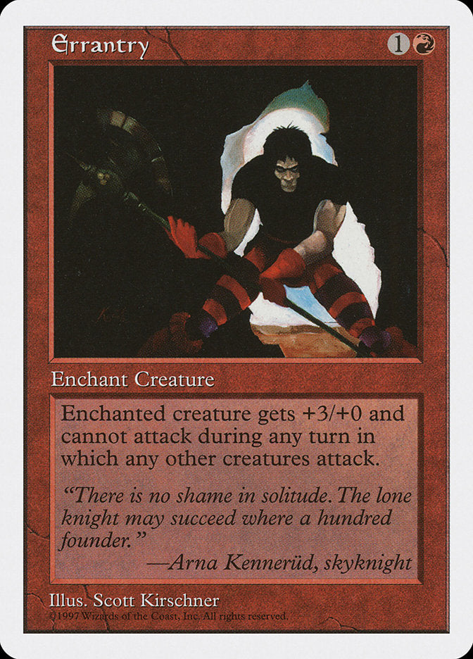 Errantry [Fifth Edition] | Boutique FDB TCG