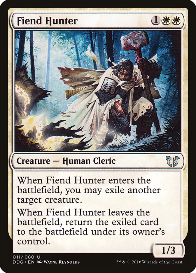 Fiend Hunter [Duel Decks: Blessed vs. Cursed] | Boutique FDB TCG