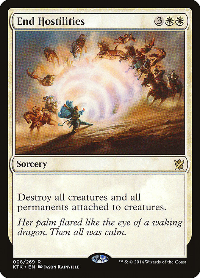 End Hostilities [Khans of Tarkir] | Boutique FDB TCG