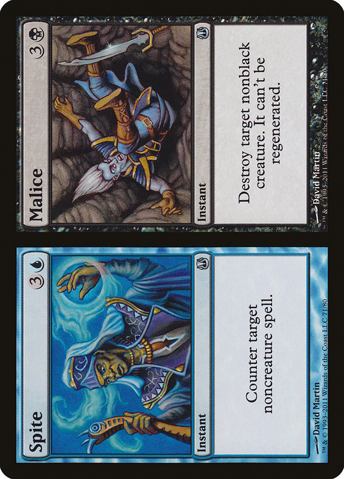 Spite // Malice [Duel Decks: Ajani vs. Nicol Bolas] | Boutique FDB TCG