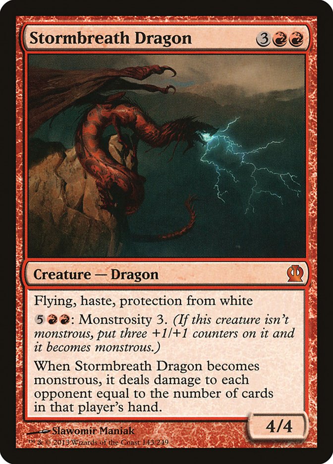 Stormbreath Dragon [Theros] | Boutique FDB TCG