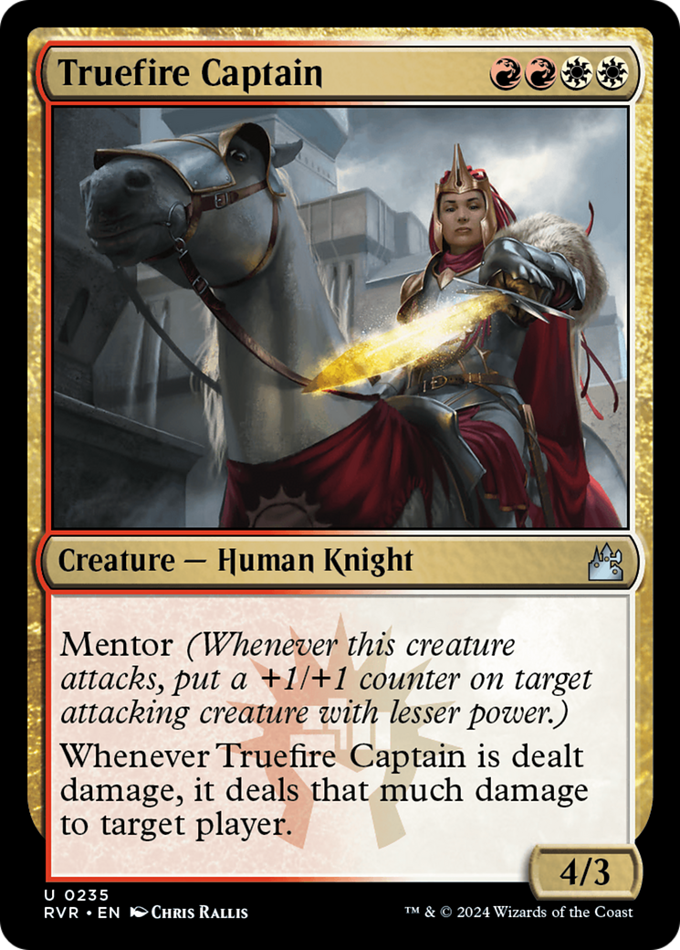 Truefire Captain [Ravnica Remastered] | Boutique FDB TCG