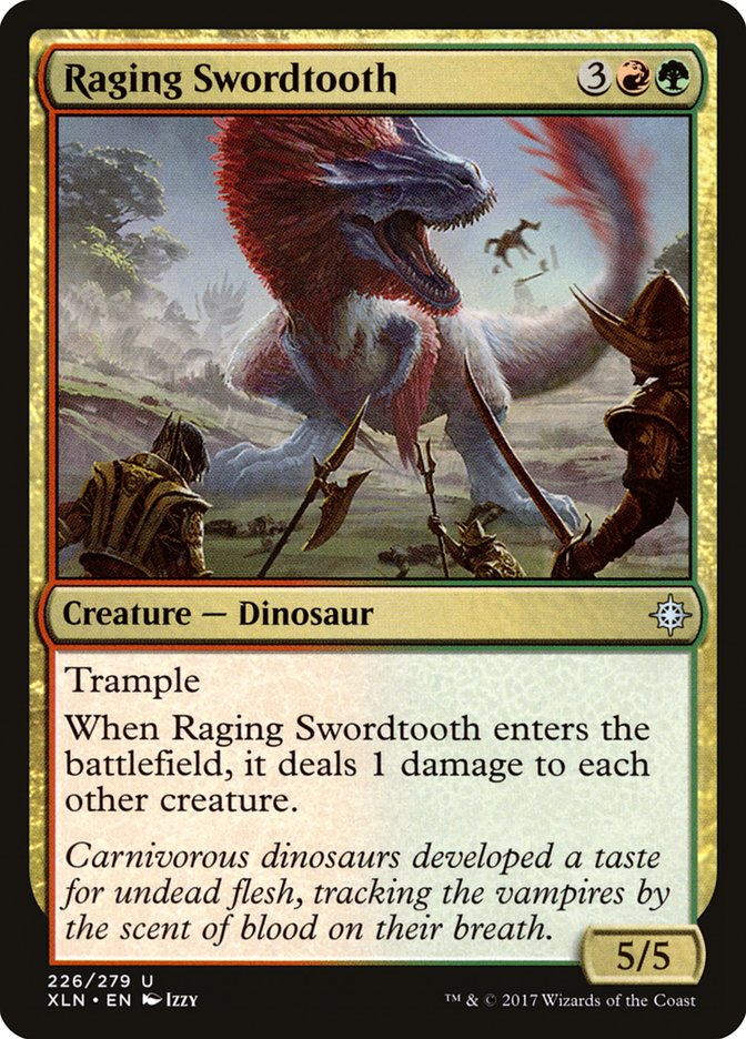 Raging Swordtooth [Ixalan] | Boutique FDB TCG