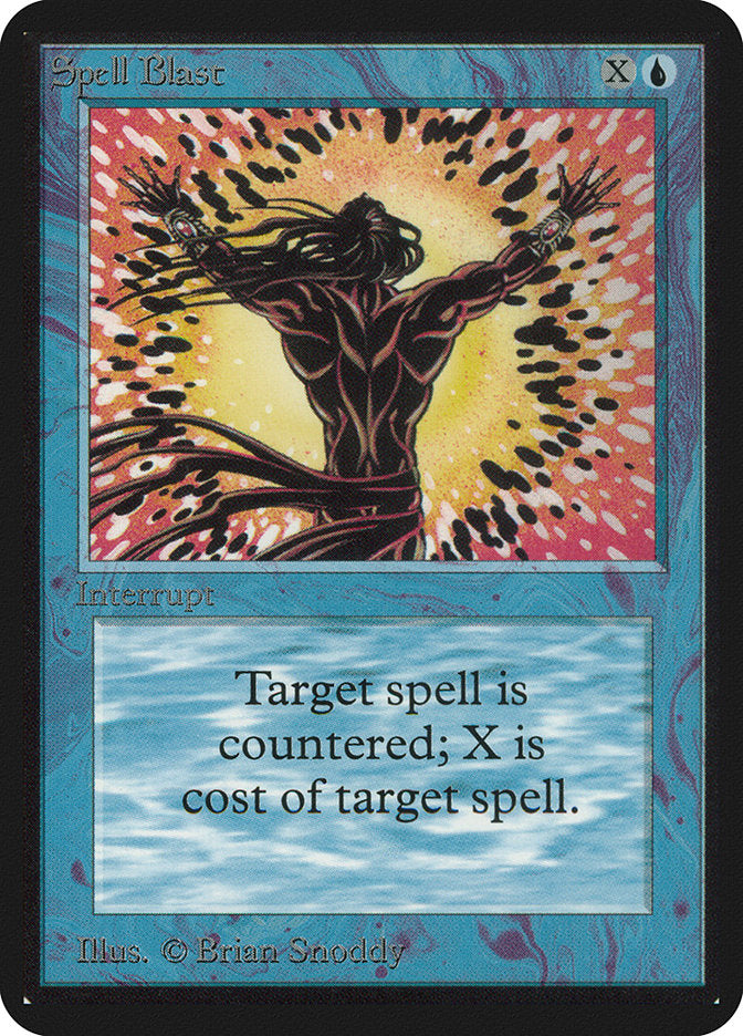 Spell Blast [Alpha Edition] | Boutique FDB TCG