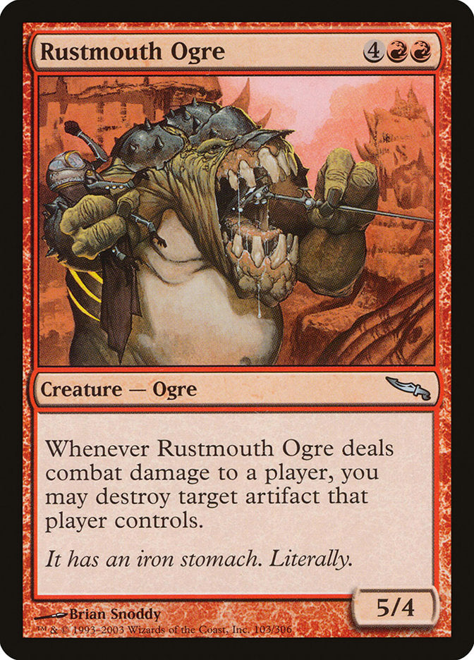 Rustmouth Ogre [Mirrodin] | Boutique FDB TCG