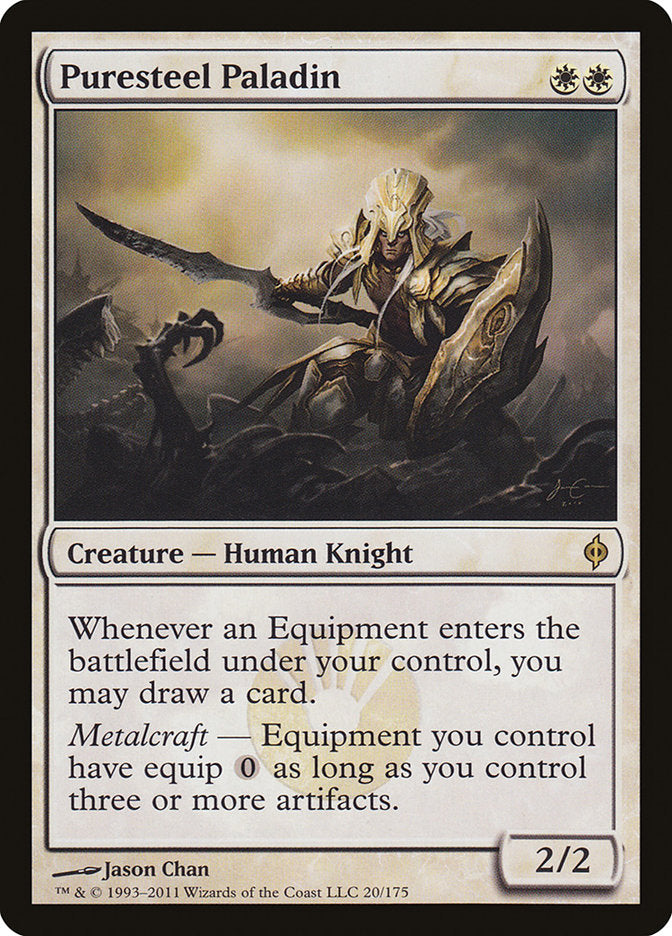 Puresteel Paladin [New Phyrexia] | Boutique FDB TCG