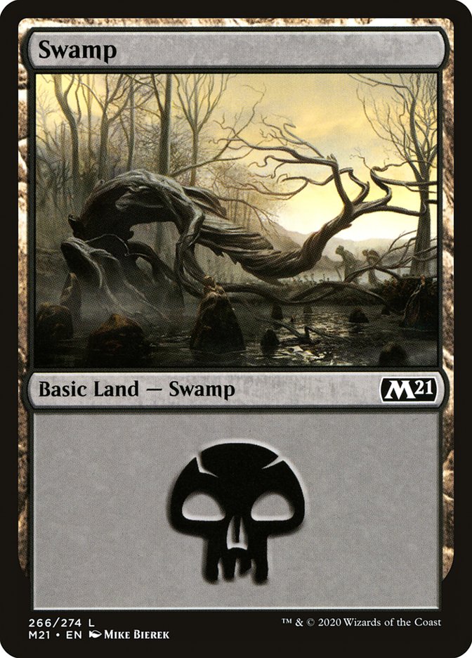 Swamp (266) [Core Set 2021] | Boutique FDB TCG