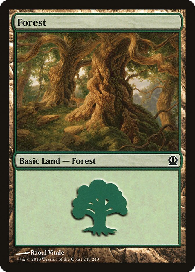 Forest (249) [Theros] | Boutique FDB TCG
