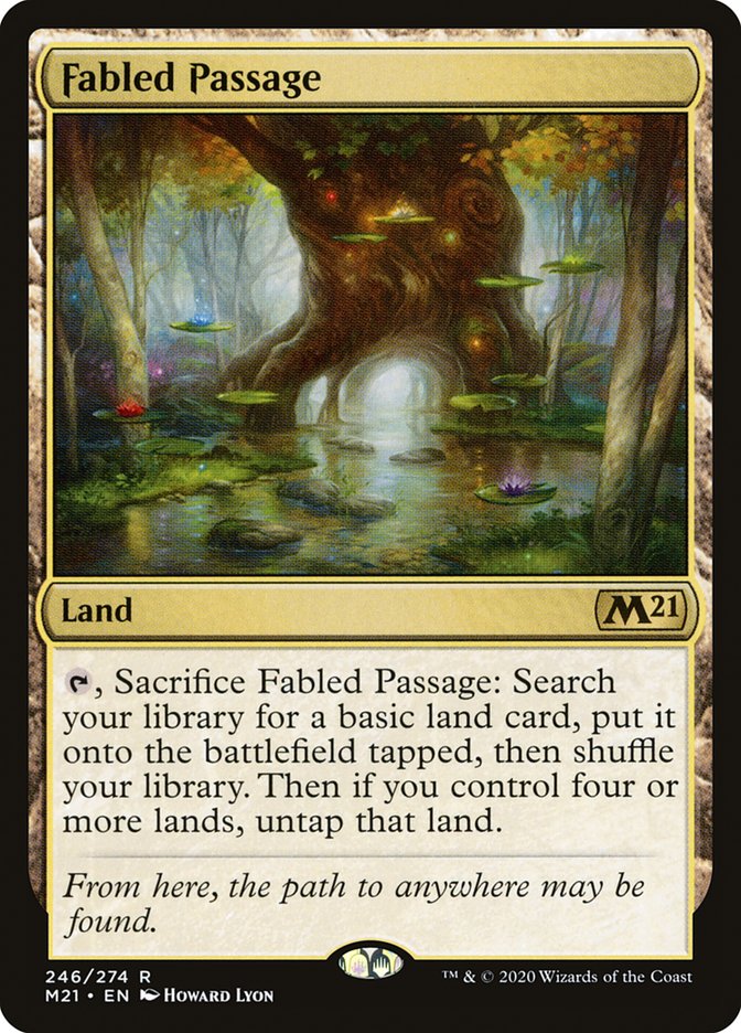 Fabled Passage [Core Set 2021] | Boutique FDB TCG