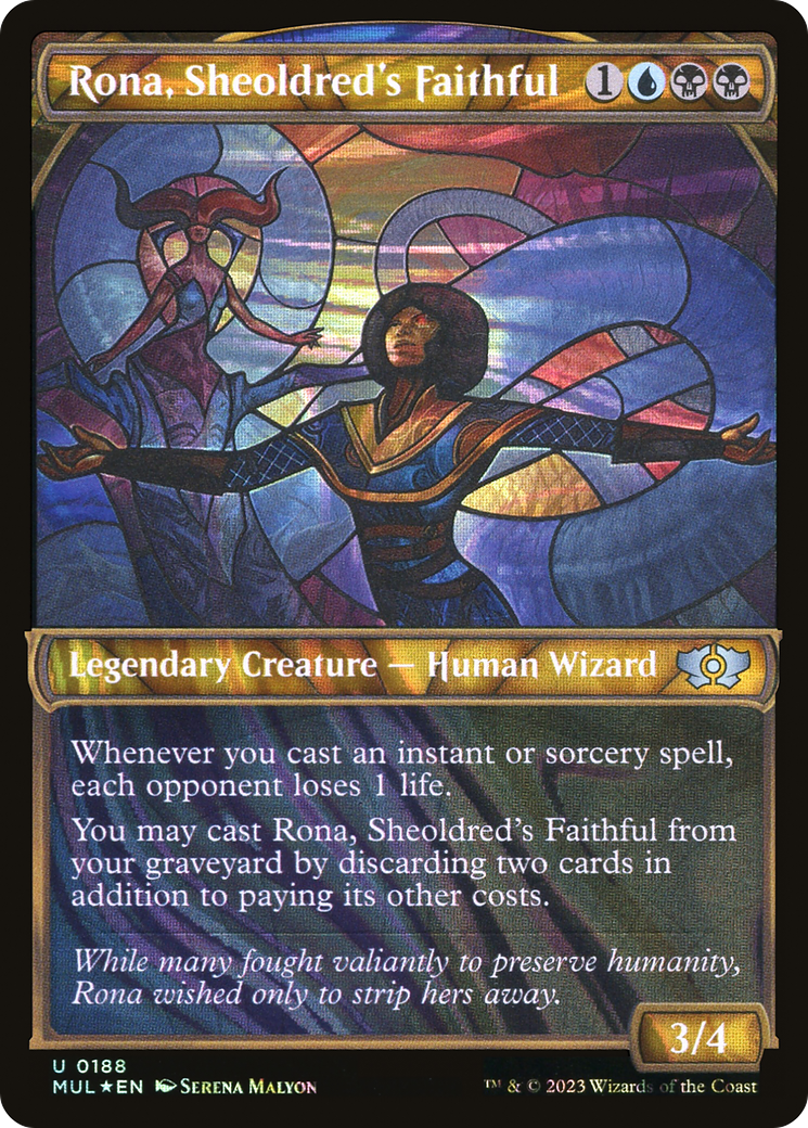 Rona, Sheoldred's Faithful (Halo Foil) [Multiverse Legends] | Boutique FDB TCG