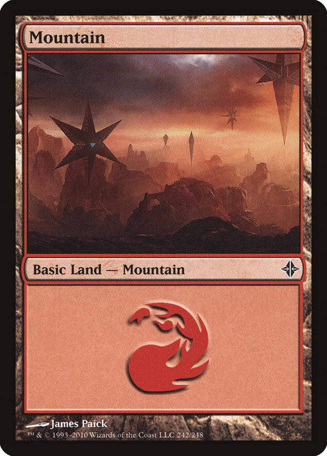 Mountain (242) [Rise of the Eldrazi] | Boutique FDB TCG