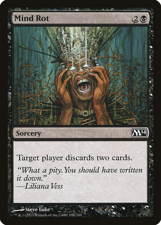 Mind Rot [Magic 2014] | Boutique FDB TCG