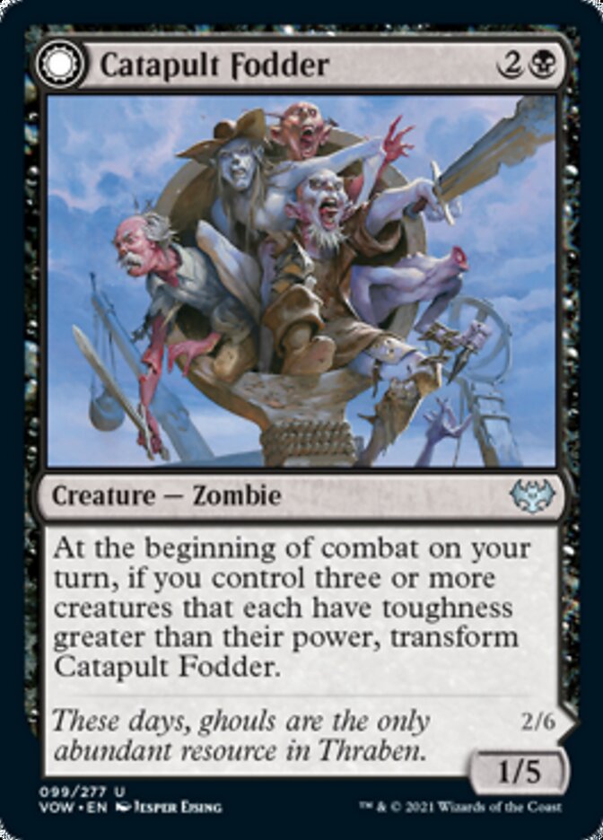 Catapult Fodder // Catapult Captain [Innistrad: Crimson Vow] | Boutique FDB TCG