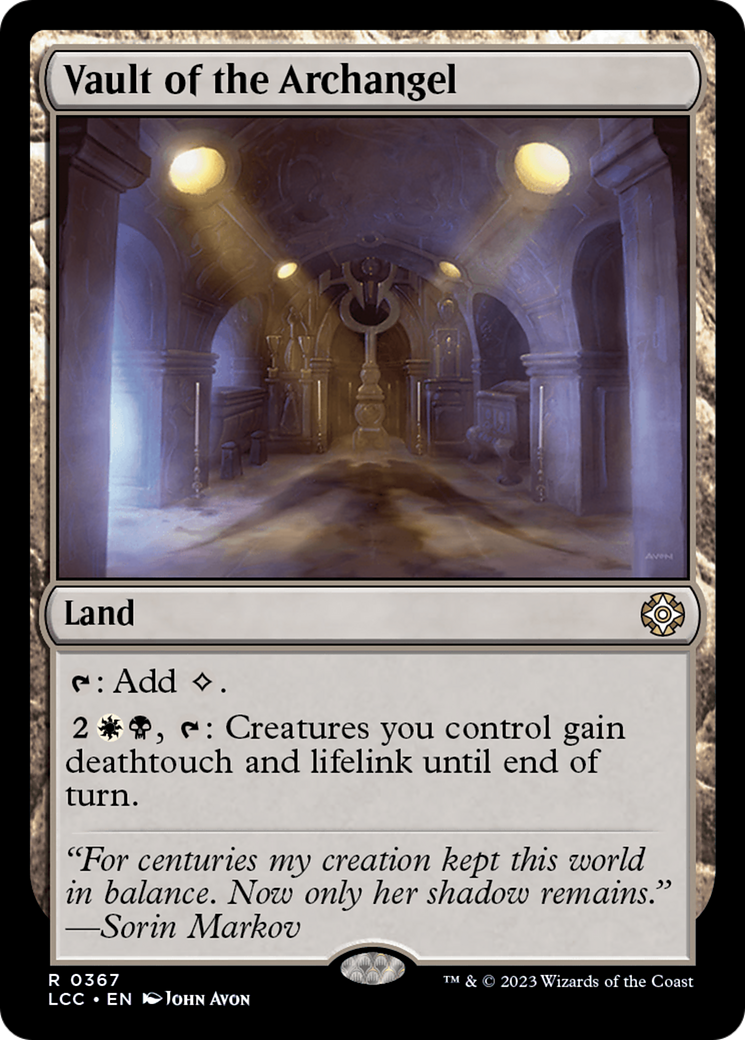 Vault of the Archangel [The Lost Caverns of Ixalan Commander] | Boutique FDB TCG