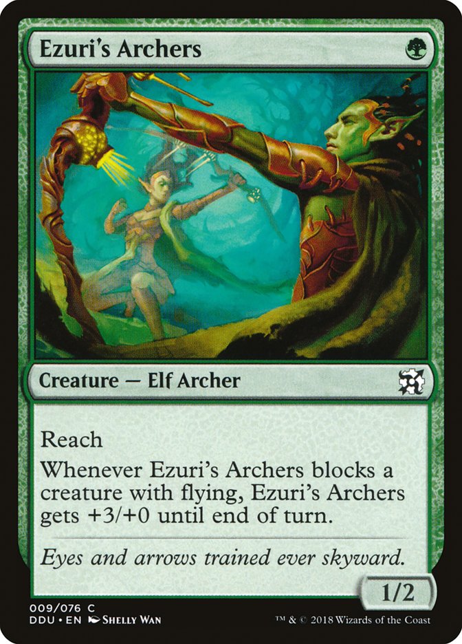 Ezuri's Archers [Duel Decks: Elves vs. Inventors] | Boutique FDB TCG