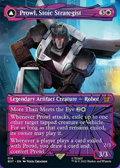 Prowl, Stoic Strategist // Prowl, Pursuit Vehicle (Shattered Glass) [Transformers] | Boutique FDB TCG