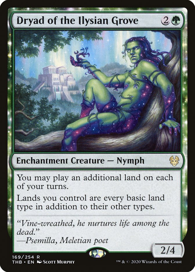 Dryad of the Ilysian Grove [Theros Beyond Death] | Boutique FDB TCG