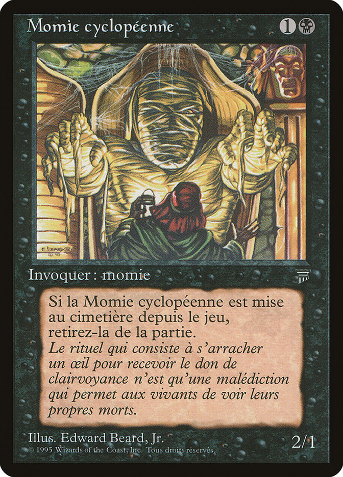 Cyclopean Mummy (French) - "Momie cyclopeenne" [Renaissance] | Boutique FDB TCG