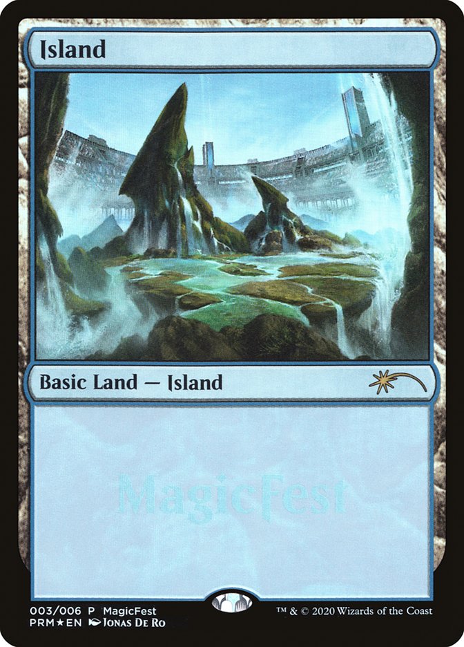 Island (3) [MagicFest 2020] | Boutique FDB TCG