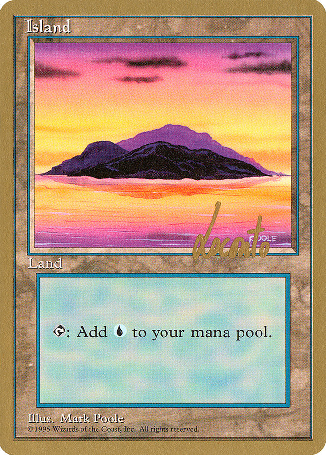 Island (ml368) (Michael Loconto) [Pro Tour Collector Set] | Boutique FDB TCG