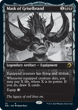 Mask of Griselbrand [Innistrad: Double Feature] | Boutique FDB TCG