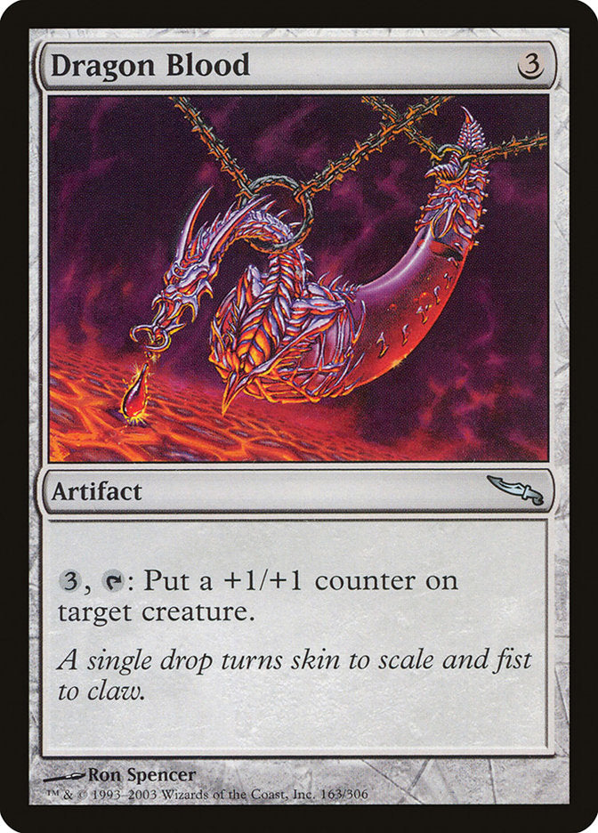 Dragon Blood [Mirrodin] | Boutique FDB TCG