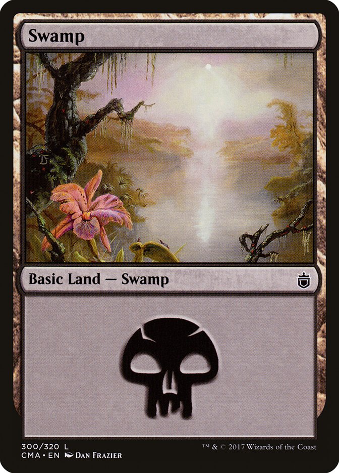 Swamp (300) [Commander Anthology] | Boutique FDB TCG