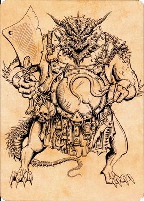 Thrakkus the Butcher Art Card [Commander Legends: Battle for Baldur's Gate Art Series] | Boutique FDB TCG