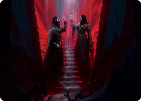 Vampires' Vengeance Art Card [Innistrad: Crimson Vow Art Series] | Boutique FDB TCG